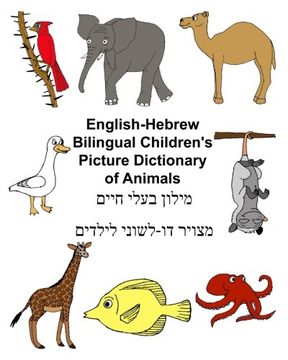 portada English-Hebrew Bilingual Children's Picture Dictionary of Animals (FreeBilingualBooks.com) (en Inglés)