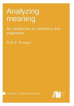 portada Analyzing Meaning (en Inglés)