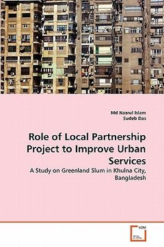 portada role of local partnership project to improve urban services (en Inglés)