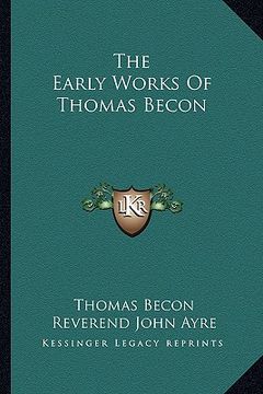 portada the early works of thomas becon (en Inglés)