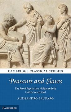 portada Peasants and Slaves Hardback (Cambridge Classical Studies) (en Inglés)