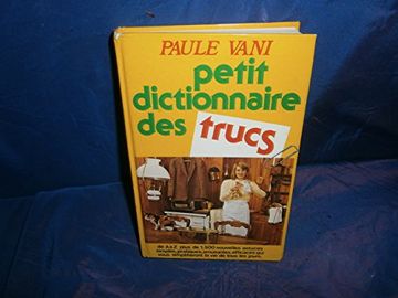 portada Petit Dictionnaire des Trucs
