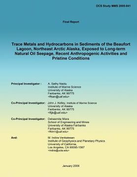 portada Trace Metals and Hydrocarbons in Sediments of the Beaufort Lagoon, Northeast Arctic Alaska, Exposed to Long-term Natural Oil Seepage, Recent Anthropog