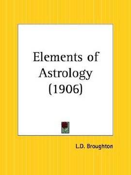 portada elements of astrology (en Inglés)