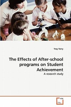 portada the effects of after-school programs on student achievement (en Inglés)