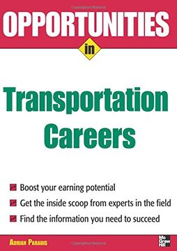 portada Opportunities in Transportation Careers (en Inglés)