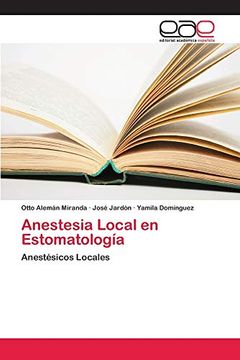 portada Anestesia Local en Estomatología