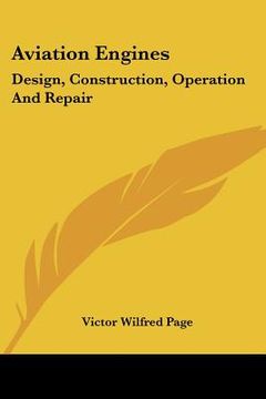 portada aviation engines: design, construction, operation and repair (in English)