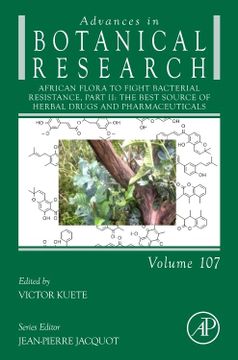 portada African Flora to Fight Bacterial Resistance, Part ii: The Best Source of Herbal Drugs and Pharmaceuticals (Volume 107) (Advances in Botanical Research, Volume 107) (en Inglés)