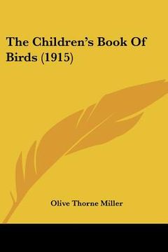 portada the children's book of birds (1915) (en Inglés)