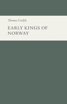 portada Early Kings of Norway (en Inglés)