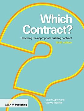 portada Which Contract?: Choosing the Appropriate Building Contract