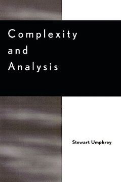 portada complexity and analysis (en Inglés)