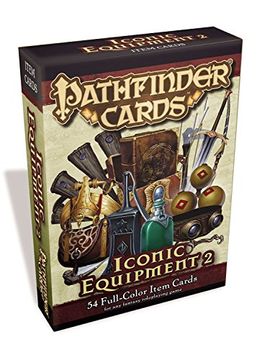 portada Pathfinder Cards: Iconic Equipment 2 Item Cards Deck (Pathfinder Cards Mummys Mask f) (in English)