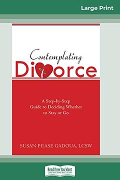 portada Contemplating Divorce (in English)