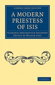 portada A Modern Priestess of Isis Paperback (Cambridge Library Collection - Spiritualism and Esoteric Knowledge) (en Inglés)