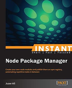 portada Instant Node Package Module (in English)