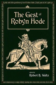 portada the gest of robyn hood (in English)