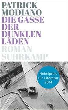 portada Die Gasse der Dunklen Läden: Roman (Suhrkamp Taschenbuch) 