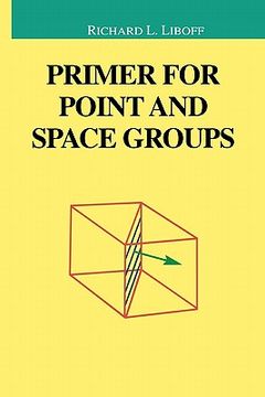 portada primer for point and space groups (en Inglés)
