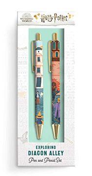portada Harry Potter: Exploring Diagon Alley pen and Pencil set (Set of 2) 