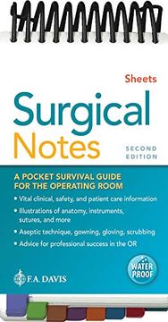 portada Surgical Notes: A Pocket Survival Guide for the Operating Room (en Inglés)