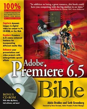 portada Adobe Premier 6. 5 Bible (Contiene Cd-Rom)