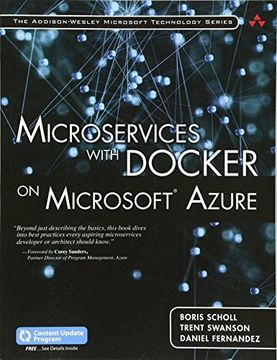 portada Microservices with Docker on Microsoft Azure (includes Content Update Program) (Addison-wesley Microsoft Technology)