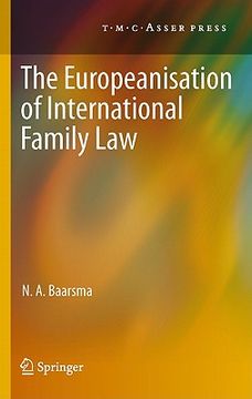 portada the europeanisation of international family law (en Inglés)