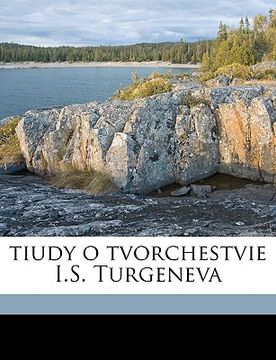 portada Tiudy O Tvorchestvie I.S. Turgeneva (en Ruso)