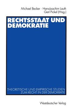 portada rechtsstaat und demokratie (en Alemán)