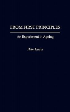 portada from first principles: an experiment in ageing