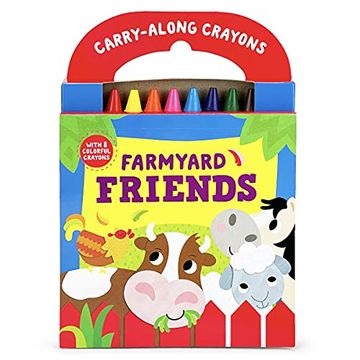 portada Farmyard Friends (Children'S Interactive Drawing and Coloring Carry-Along Activity pad With Included Crayons) 