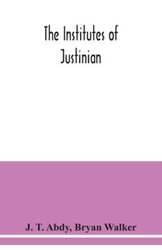 portada The Institutes of Justinian (en Inglés)