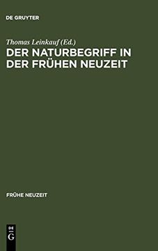 portada Der Naturbegriff in der Frühen Neuzeit (Fra1 (en Alemán)