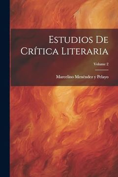 portada Estudios de Crítica Literaria; Volume 2