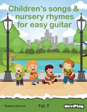 portada Children's songs & nursery rhymes for easy guitar. Vol 5. (in English)