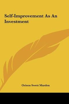 portada self-improvement as an investment (en Inglés)