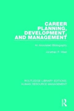 portada Career Planning, Development, and Management: An Annotated Bibliography