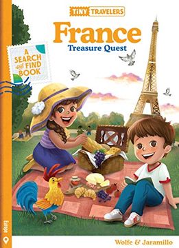 portada Tiny Travelers France Treasure Quest (en Inglés)
