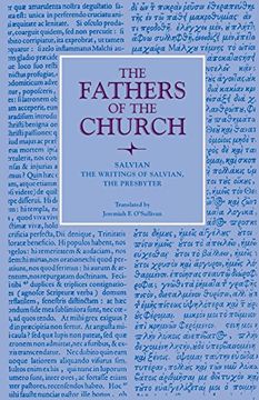 portada The Writings of Salvian, the Presbyter: Vol. 3 (Fathers of the Church Series) 