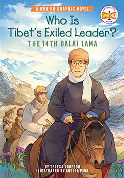 portada Who is Tibet's Exiled Leader? The 14Th Dalai Lama: An Official who hq Graphic Novel (Who hq Graphic Novels) 