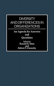 portada diversity and differences in organizations: an agenda for answers and questions (en Inglés)