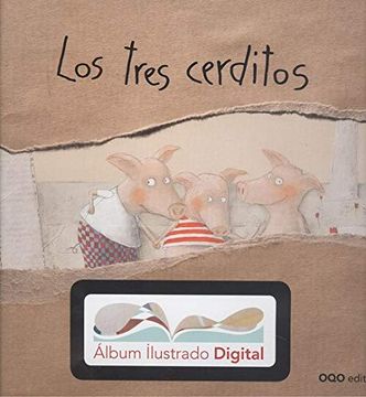 portada Los Tres Cerditos + Álbum Ilustrado Digital