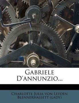 portada Gabriele d'Annunzio... (en Alemán)