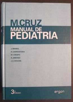 portada Manual de pediatría  3ra Edición  M .Cruz 1 tomo
