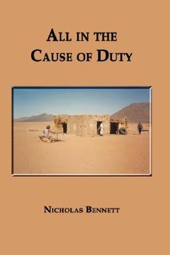 portada all in the cause of duty (en Inglés)