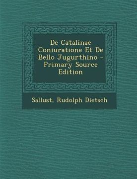 portada de Catalinae Coniuratione Et de Bello Jugurthino (in Latin)