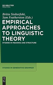 portada Empirical Approaches to Linguistic Theory 