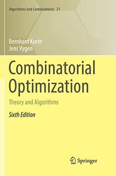 portada Combinatorial Optimization: Theory and Algorithms: 21 (Algorithms and Combinatorics) (en Inglés)
